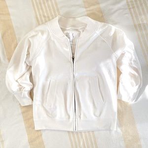 Victoria’s Secret (Plush & Lush) Fleece Bomber Mid Puffer Sleeve *Note on spot